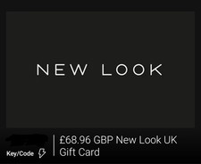 New Look E Gift Card �68.96