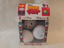 Disney Cast Member Exclusive Tiny Big Feet Plush 2018 Snowman