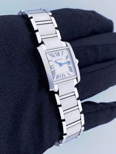 Cartier Tank Francaise W51008Q3 Stainless Steel Ladies Watch 3