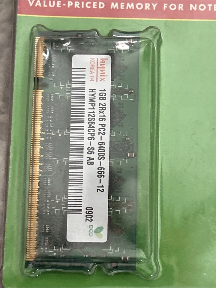 (3) 667 MHz 2GB Memory Modules DDR2 SO-DIMM 200 Pin Notebooks Laptops New - Image 3 of 4