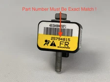 FRONT Sensor 25794815 OEM Cadillac Chevrolet GMC 2009 ✅