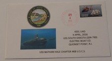 USS South Dakota (SSN 790) keel laid April 4 2016 North Kingston Rhode Island