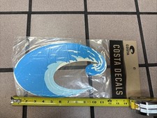 Costa Del Mar Sunglasses Logo 11.25" Decal Sticker
