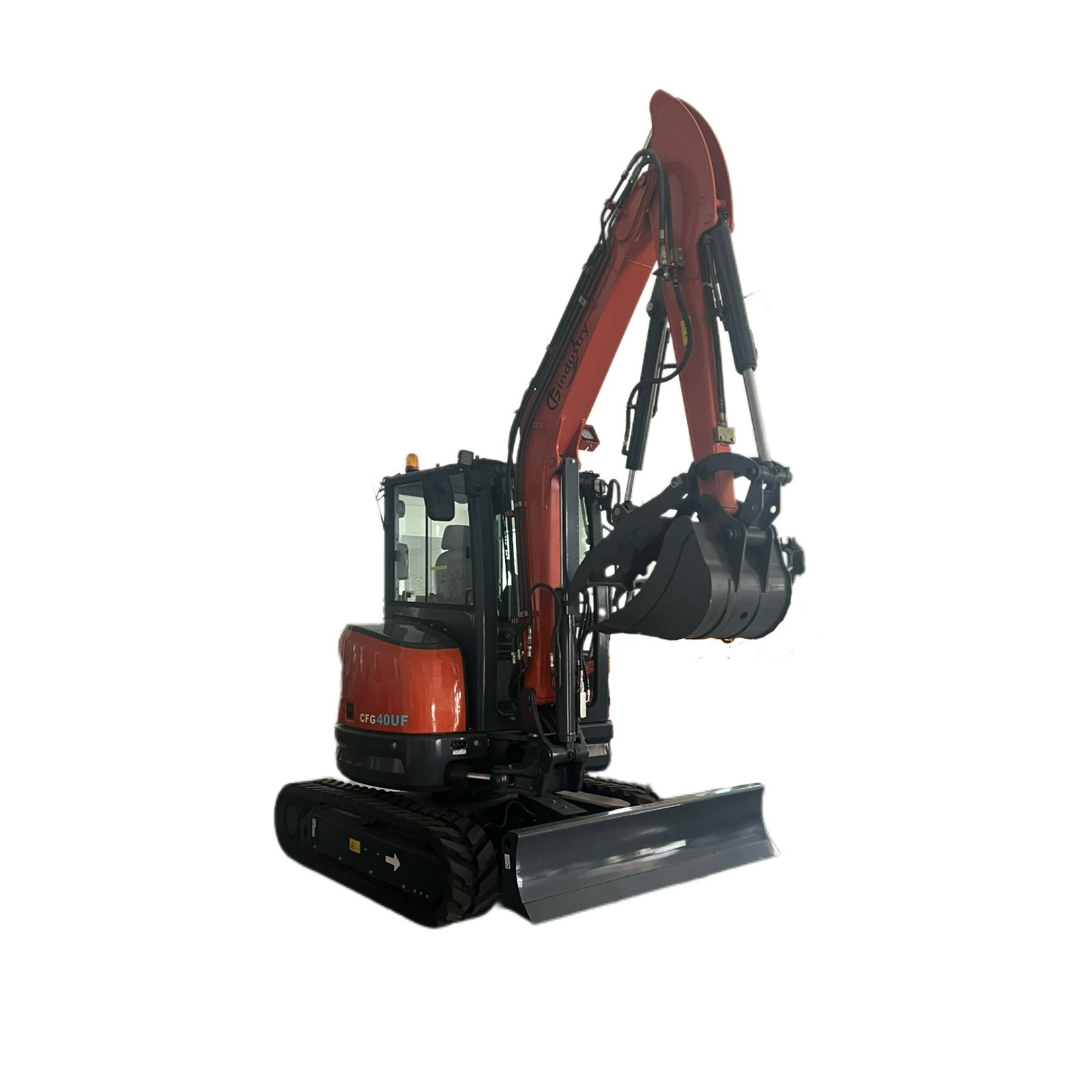 CFG Mini Excavator 4Ton Track Digger Kubota D1703 Diesel Engine(Hydraulic Thumb)