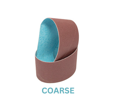 SC-02A Knife sharpener belts, Coarse - Blue, fits Nirey Knife Sharpeners