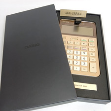 CASIO S200 Gold Flagship Calculator S100 Premium Model Made in Japan New Boxed