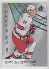 2019 Upper Deck SP Game Used Authentic Rookies 13/44 Julien Gauthier #147 07tg