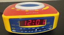 RadioShack Optimus CR-316 AM/FM Radio Kids Alarm Clock Vintage Tested