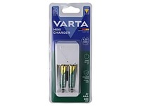 Mini Charger + 2XAAA 800MAH LadegeräT: FüR Akkus GrößE: AA,AAA,R3,R6 Varta