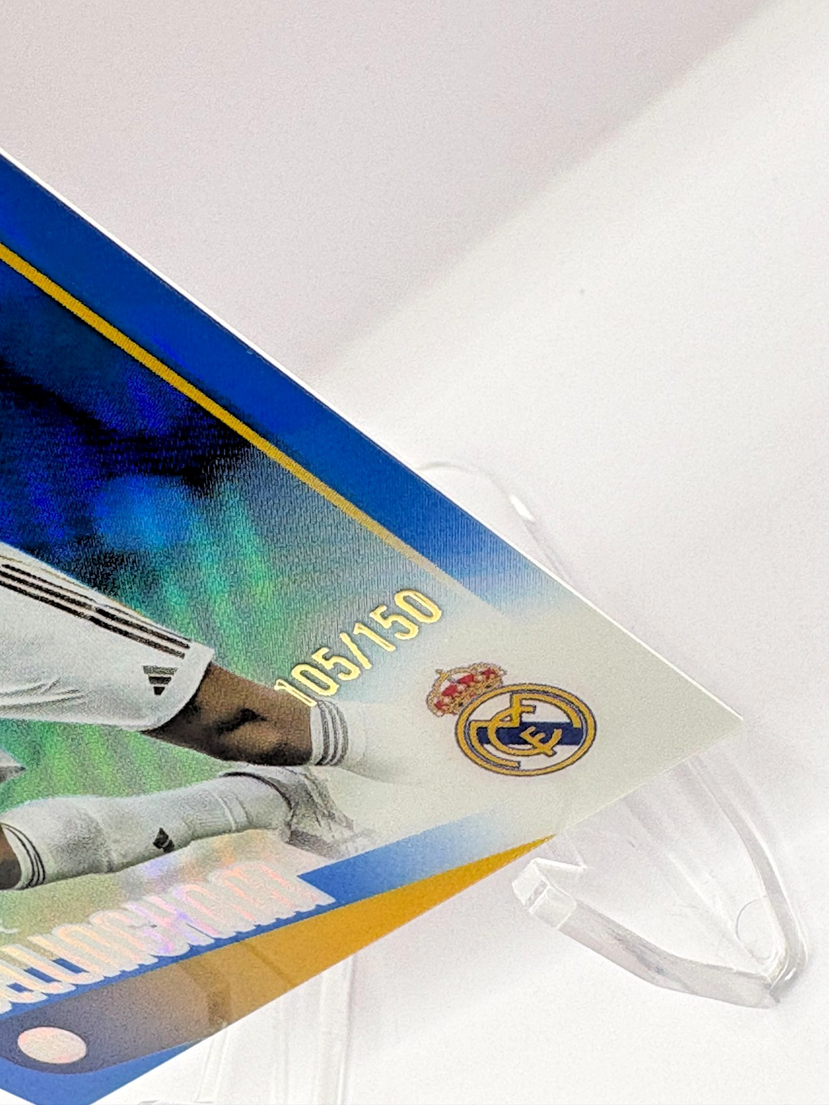 Jude Bellingham 2025-26 Topps Chrome UEFA #/150 TRUE BLUE REFRACTOR - ENGLAND view 2