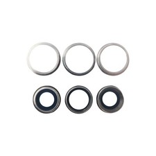 For iPhone 11 Pro Max Rear Camera Lens Glass with Bracket White Replacement US
