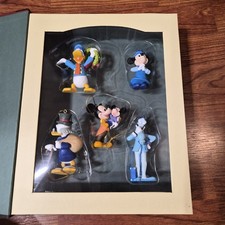 Disney Storybook Ornament Set of 5 Micky Christmas Carol - Christmas Collection