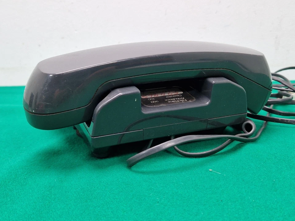 Retro Dark Grey Tribune for BT British Telecom 9802AR Telephone - Image 4 of 4