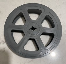 16MM 200 FT Reel, Grey Plastic Movie Film Reel, 16mm 200' Reel - NEW