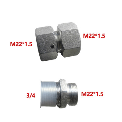 Mini Excavator M22 X 1.5 Hydraulic Filter Adapter1p8em