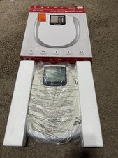 Escali Large Display Digital Bathroom Scale for Body Weight NEW W/Batteries
