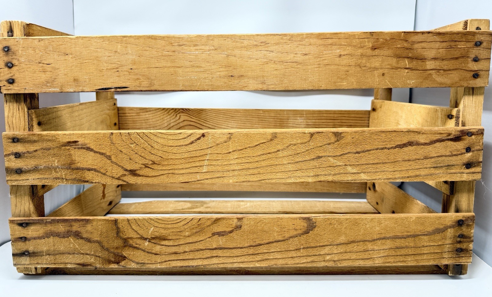 VINTAGE Foot High Melons Girlie Fruit Crate Man Cave Farm House Advertising