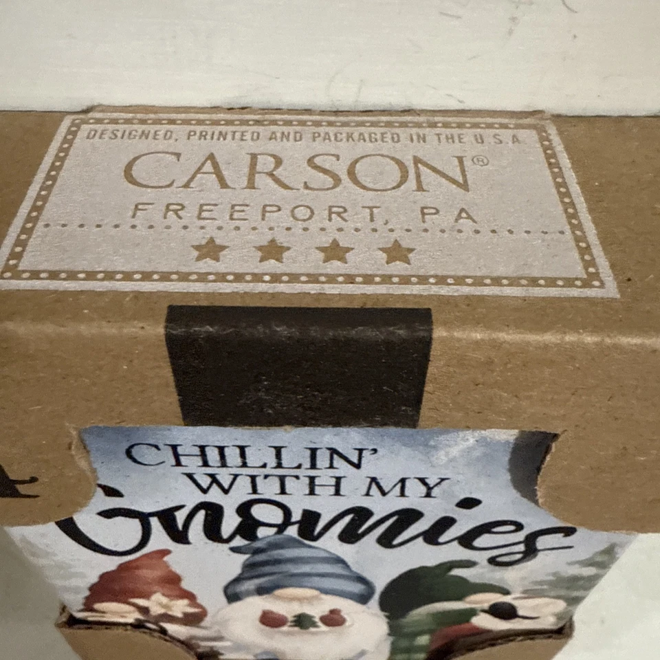 Набор из 4 впитывающих керамических подставок Chillin With My Gnomies - Изображение 4 из 4