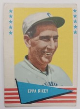 1961 Fleer Baseball Greats Eppa Rixey #71