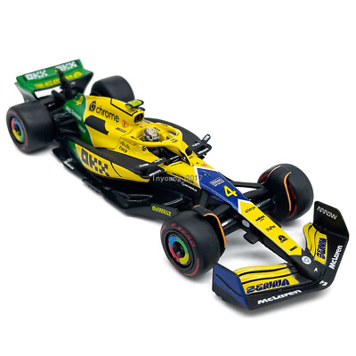 1:43 2024 F1 McLaren MCL38 Model Car Monaco Grand Prix Formula 1