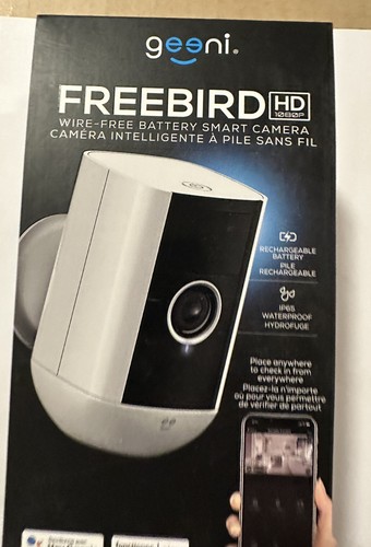 Geeni Freebird HD 1080P FHD Outdoor Security Camera 2-Way Talk Night Vision NEW - Picture 2 of 5