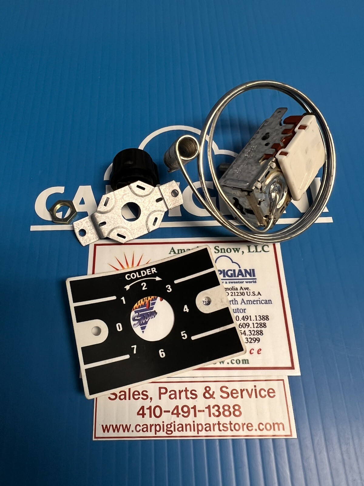 Carpigiani Part Number: SL300350467 THERMOSTAT K50 P1115