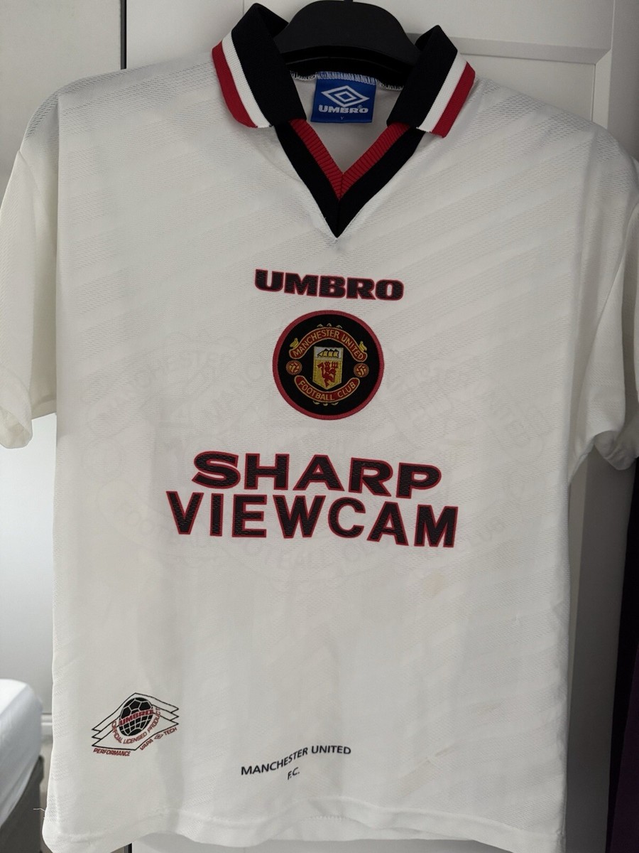 Man Utd 96 / 97 Away Shirt Manchester United Retro Vintage Size Y