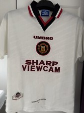 Man Utd 96 / 97 Away Shirt Manchester United Retro Vintage Size Y (youth)