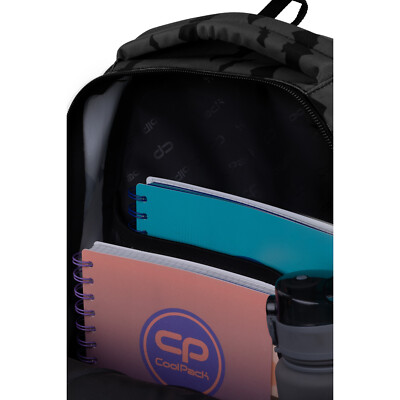 Zaino Scolastico Coolpack College 28L – Unisex, 4 Scomparti, Fondo Rigido, Tasche Per Laptop E Tablet, Schienale Ergonomico, Per Bambini E Ragazzi - 2