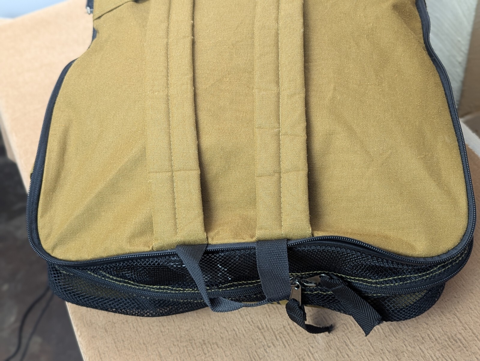 Volcom Backpack Vintage Multi Material Canvas Pla… - image 17