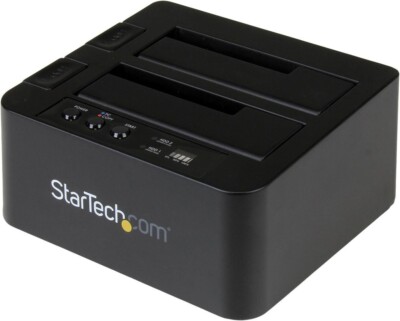 StarTech.com SDOCK2U313R USB 3.1 (10Gbps) Standalone Duplicator Dock 2.5'' & 3.5''