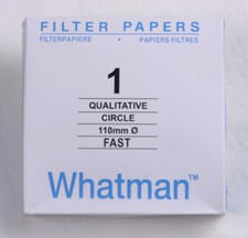 FILTER PAPER 11 cm 100 DISCS QUALITATIVE FAST 101