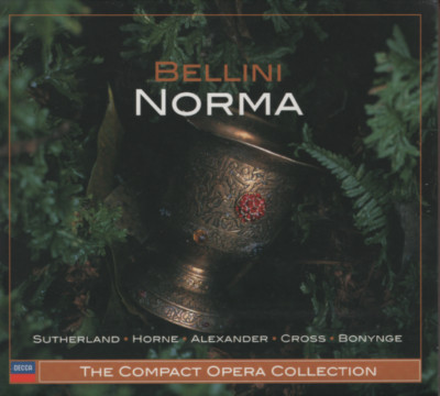 Bellini: Norma - Sutherland, Horne, Alexander, Bonynge - DECCA 3 CD - neu/OVP