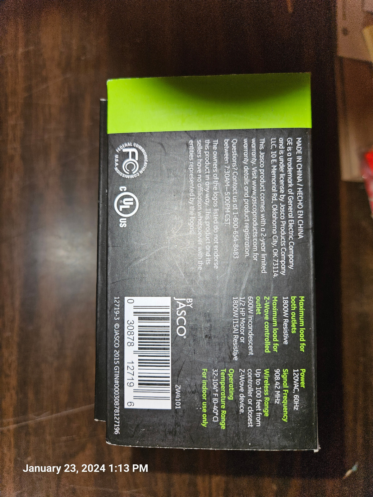 Six JASCO PlugIn Light and Appliance Module (ZW4101) eBay