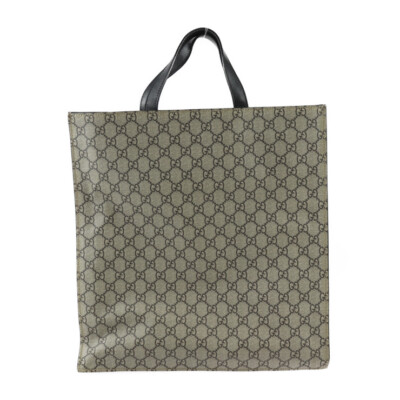 GUCCI Tote Bag 450950 Bee Print Tote Bag GG Supreme 2WAY Shoulder