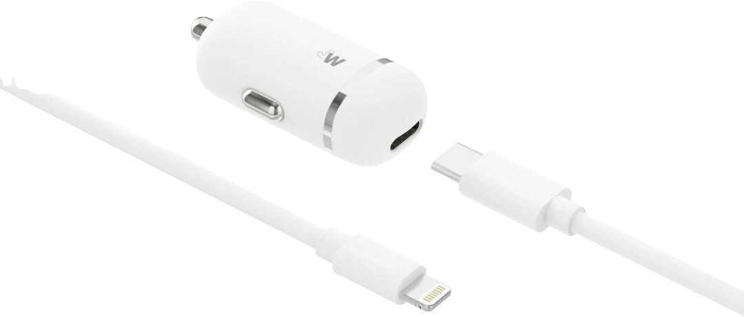 Teléfono celular blanco Cargadores de Coche para Apple iPhone 7
