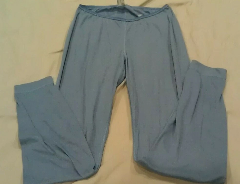 VTG Patagonia Capilene Base Layer Womens Pants Bottoms Medium Blue