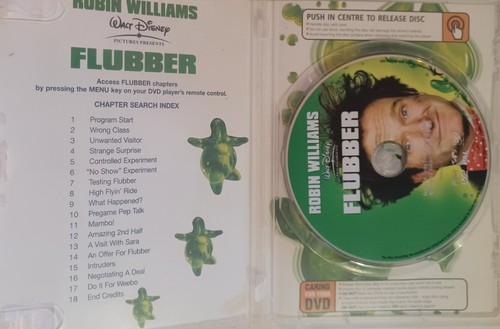 Disney's Flubber DVD Region 4 GC Family Comedy Robin Williams Free Postage - Picture 2 of 7