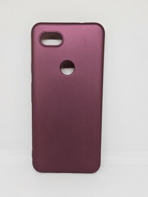 x-level soft slim fit case compatible with google pixel 3a winered