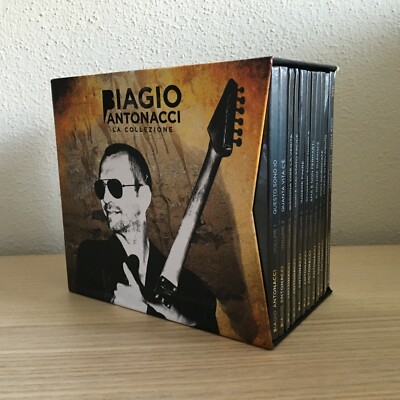 Biagio Antonacci _ La Collezione _ 9 CD + 3 DVD Cofanetto _ NUOVO SIGILLATO RARO