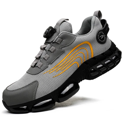 Indestructible Safety Work Shoes Steel Toe Breathable Work Boots Mens' Sneakers - Bild 5 von 26