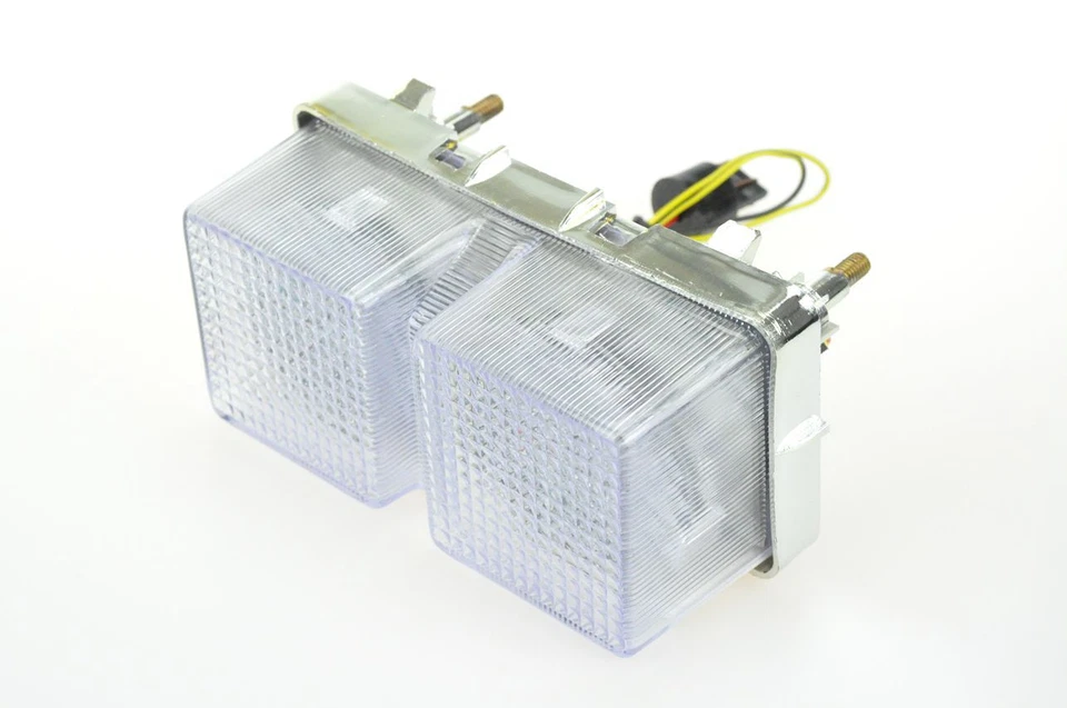 Led Tail Light Turn Signal Fit Honda 2000-2006 RVT1000R RC51 Clear - Image 2 of 4