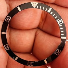 Inserto nero Rolex per modello data Submariner rif 16610 | 16800 | 168000