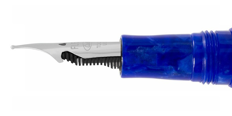 New Conklin All American Fountain Pen - Lapis Blue - Ominflex Nib.- CK71446