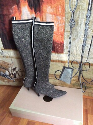 RAS Damen Luxus Stiefel Stretch Overknee Made in Spain Gr.39 Top
