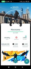 Necrozma Pok mon Go - Non Shiny Background New York - Trade Registered 20K Stard