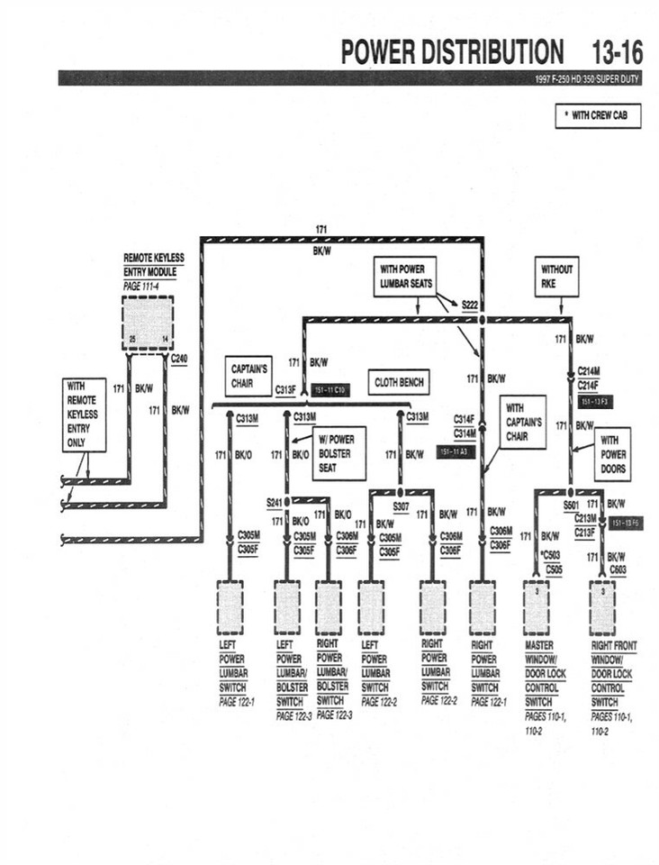 1997 Ford F250/F350/F-Super Duty Truck OEM Service & Repair Manual - Bishko Publishing