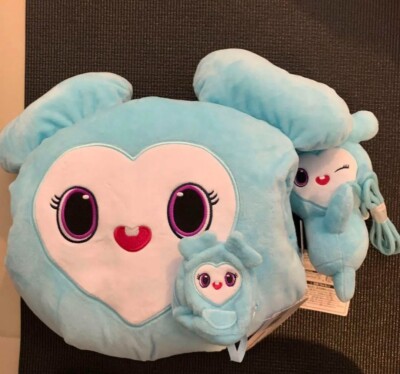 TWICE GIGO Set 3 NAVELY NAYEON lovely Plush cushion & Backpack