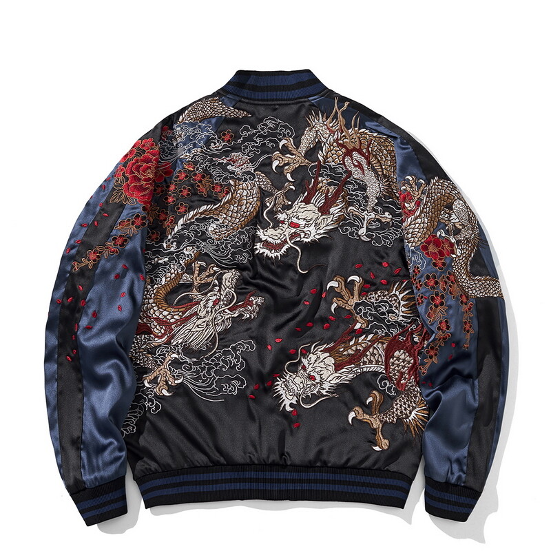 Sukajan Bomber Japonais Tigre & Dragon - Isamu | Avenue Du Kimono