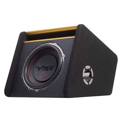 Vibe Subwoofer Gehäuse Slick MIT 12 Zoll Passiv Auto Sub Bass Box 500W RMS